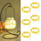 FFZZKJ 6 Packs Micro Fairy Lights Battery Operated Indoor for Christmas 6.6Ft 20 LED String Lights Copper Wire with Battery For Christmas Decor, Party, Home Deco, Wedding, Warm White