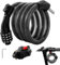 FXINRUIA E Scooter Lock Cable Locks Electric Scooter Bike Combination Lock Heavy Duty Anti-Theft Lock for Xiaomi M365/Max/GXL/Ninebot/Segway Scooter/Moto/Bicycle