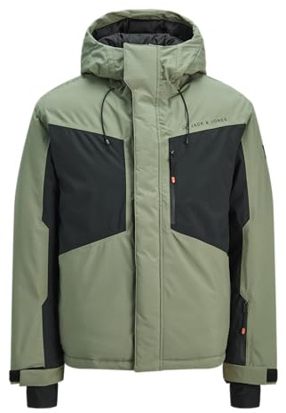 JACK & JONES Herren Jjalpes Ski Jacket Aw25, Laurel Wreath, l