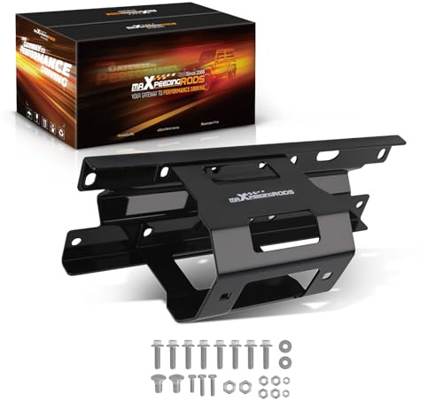 maXpeedingrods Winch Mount Kit for Polaris Sportsman 400 450 500 800 2005-2010 ATV Winch Towing Plate Bracket