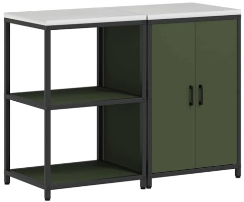 vidaXL Kitchen Shelf - A Great Organiser for Your Garage. Modern and Practical