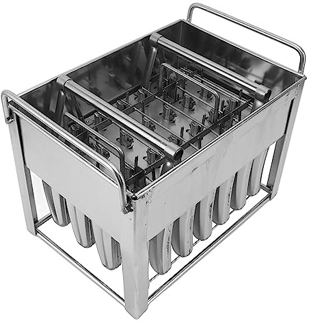 molde para helados, Máquina for hacer paletas de hielo, máquina moldes for helados acero inoxidable, fácil sacar, for, for caseros, formas con placa presión