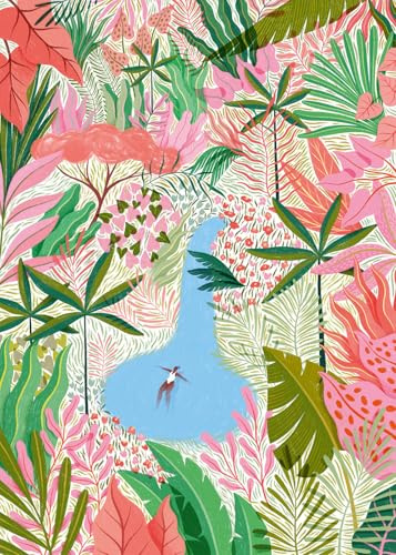 Pieces & Peace Puzzle Natural Pool - 500 Teile Puzzle Spaß