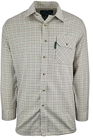 Country Classics Long Sleeve Mens Shirt - Epsom-Brown - L