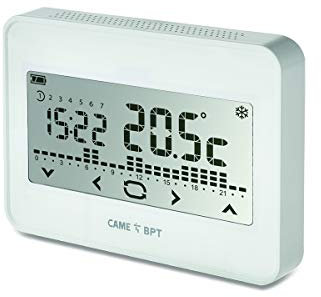 CAME TH/550 WH Touchscreen Thermostat, Digitales Raumthermostat Mit WLAN - 845AA-0060