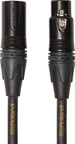 Roland Gold-Serie Vierfach-Mikrofonkabel, Länge: 7,5m – RMC-GQ25