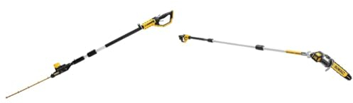 DEWALT - Taille-Haies sur Perche Brushless XR 18V 5Ah Li-ION - DCMPH566N-XJ - Taille Haie Électrique sans Fil - Capacité de Coupe 25mm - Vitesse 2800 CPS/Min - Coupe 75min/Charge & - Élagueuse