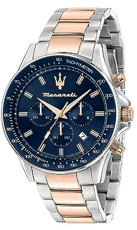 Maserati Sfida Herrenuhr, Chronograph, Quarzwerk - 44mm