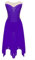 JEATHA Tanzkleider Mädchen Glänzend Eiskunstlauf-Kleid Ballettkleid Ärmellos Rollschuh Sakter Kleider Ballettanzug Tanzkleidung Dancewear Violett 146-152