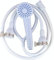 Home Flair Portable Shower | Push On Tap Shower Head and Hose | Shower Attachment for Bath Taps | | Dog Shower | Camping Shower (1.7M Long. Fits a 2cm Wide Hot & Cold Tap + Clamps)