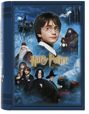 HARRY POTTER - Box Livre en Métal - Vol.1 - Set de Papeterie 7 pc.