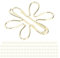 100 Stück Süße Goldene Mini-Papierklammern, Niedliche Goldene Blumen Büroklammern, Dekorative Blumenklammern Paperclips