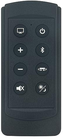 VINABTY Nuevo RC-1187 Mando a Distancia de Repuesto RC-1187 Mando a Distancia para DENON SOUNDBAR 978307101601D RC-1187 RC1187 RT978307101601D DHTS514 DHT-T110 100 DHT-S514 DHT-T100 Remote Controller
