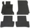 AD Tuning HG12345-SILBER Fußmatten Set (4teilig) Schwarz Silber Autoteppiche