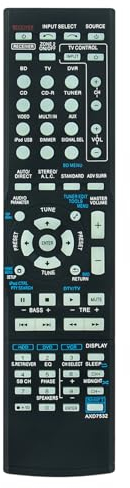 ALLIMITY AXD7532 Fernbedienung Ersatz passend für Pioneer AV Receiver VSX-430-K VSX-819-HK VSX430K VSX819HK
