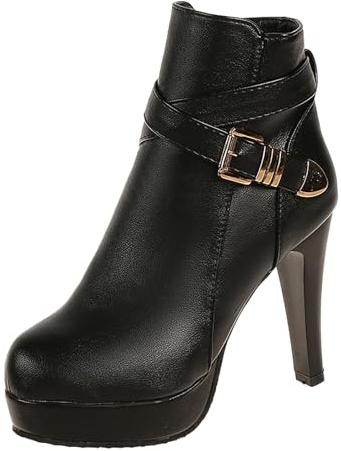 Stivaletti Alti Donna Pelle Stivali Donna 42,5 Stivali Da Donna Invernali Texani Stivaletto Zeppa Donna Invernale Stivali Neri Donna Tacco 39 Stivali Cowboy Donna Pelle Stivali Donna Rossi Zeppa