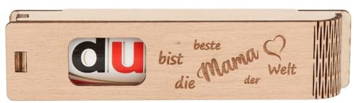 Spruchreif | Du-Box inkl. Duplo | Geschenkbox mit Gravur | Schokoriegel Geschenkbox | Geschenk für Mama | Muttertag