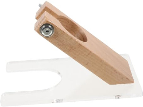 KONTONTY Carpet Trimmer Stand for Tufting Carver Guide Holder Sturdy Base for Shearing Guide Tool Convenient Carpet Trimmer Base for Rug Making Kits Home Use