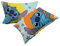 Stitch, Set mit 2 Kissenbezügen aus Baumwolle, 2 Stück, 100% Baumwolle, 50 x 80 cm, Hotelverschluss