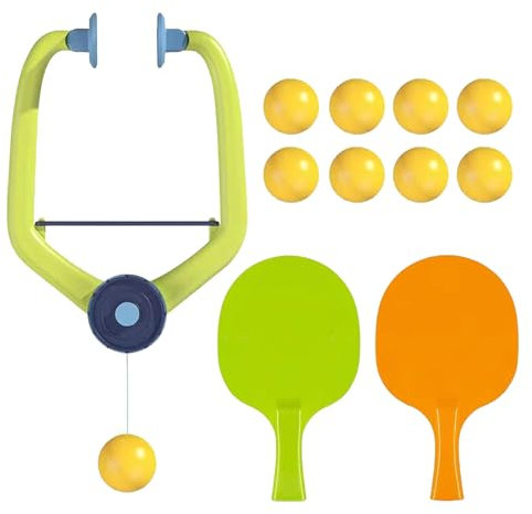 Kighdel Door Ping Pong,Door Pong Game,Adjustable Hanging Table Tennis,Portable Door Pings Pong Games Over the Door,Parent-Child Interactive Toys,Indoor Table Tennis Training Equipment on Door Frame