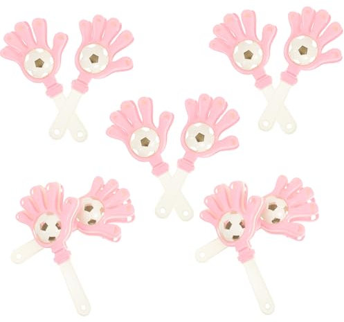 UPKOCH Interaktive Handglockenklöppel Für Festivalpartys 10 Stück Kunststoff-handglocken Krachmacher-requisiten Für Feiern Zufällige Farbe