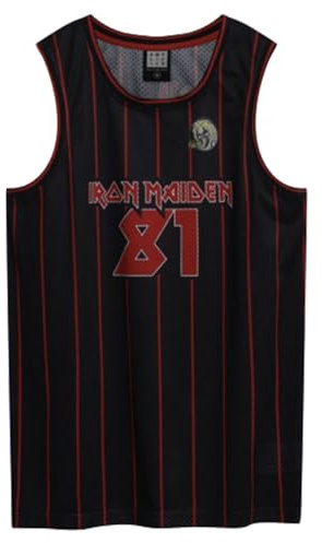 Run DMC Tricky Basketball Jersey, Black, 3XL