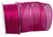 Christa-Bänder Organzaband pink 40mm mit Draht