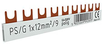1P Phasenschiene Gabel 9-polig 12mm2 2893