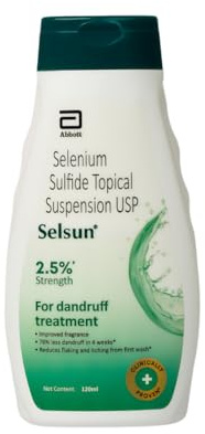 Selsun Suspension Anti-Schuppen Shampoo, 120 ml