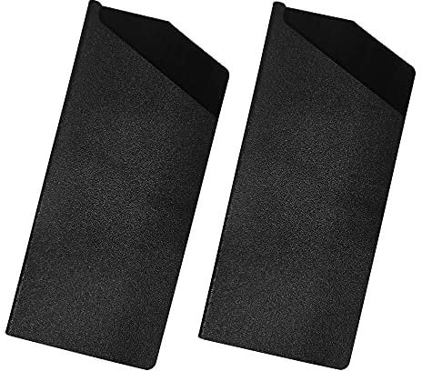 XYJ Universal Knife Edge Guards 2 Pcs Set Kitchen Butcher Chef Knife Sheath Knife Sleeve ABS Knife Cover Knife Case Blade Protectors for Chopping Knife Cleaver(Knives Not Included