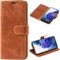 Mulbess Handyhülle für Samsung Galaxy S20 FE Hülle Leder, Samsung Galaxy S20 FE Handy Hüllen, Vintage Flip Handytasche Schutzhülle für Samsung Galaxy S20 FE 5G / S20 Lite Case, Braun
