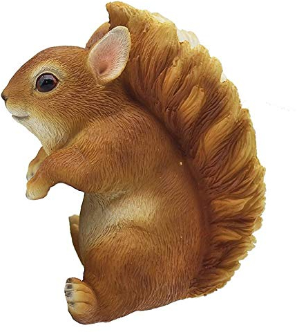 The Leonardo Collection LP45798 Squirrel Plant Pot Pal Garden Accessory, 10x11x14cm