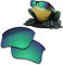 Acefrog Verres de rechange polarisés AR pour lunettes de soleil Oakley Flak Jacket XLJ, Vert mousse - Revêtement intérieur polarisé, taille unique