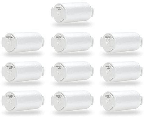 DANOSAN WC Hygienefolie 10er Set - Ersatzrollen für DANOSAN Hygiene WC-Sitz | 10 Rollen Sanitärfolie für den automatischen Folienwechsel - passgenau für das DANOSAN WC-Hygienesystem