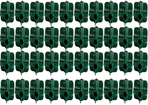 Lot de 40 boules de canne flexibles en bambou pour cages à fruits