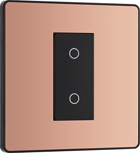 BG Electrical Evolve Single Touch Dimmer Switch, 2-Way Master