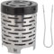 Tissting Stufa Riscaldante per Fornello a Gas Portatile Campeggio Tradizionale, Copertura per Stufa a Gas Portatile Bombola, per Escursionismo All'aperto Viaggiare Barbecue Pesca Camper, Tende