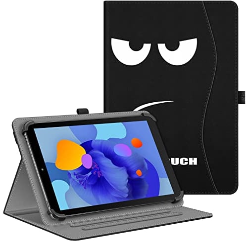 Fintie Tablet Universal Hülle für 11 Zoll DOOGEE U11/U11 Pro/Blackview Tab90 11/TABWEE W90 11/Whitedeer/HotLight/DOOGEE U10 10 Zoll, Multi-Winkel Hülle Universal für 9-11 Tablet, Dont Touch