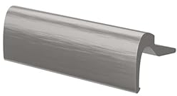 Balkonfenstergriff, Balkontürgriff, Schiebetürgriff, Terrassentürgriff, Außen, für Türen und Fenster, Aluminium, Korrosionsbeständig, Premium Qualität (Farbe: INOX)
