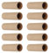 EXCEART Papprollenröhren 15er-pack Bastelpapierröhren Papierrollenaufbewahrung Papierröhre Runde Papierrollen Für Jungen Und Mädchen