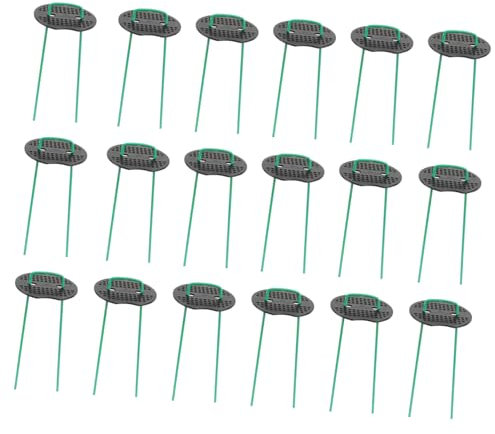 POPETPOP Galvanized U-shaped Ground Nail Garden Stakes Stakes Lawn Gardening Greening Turf Nails Kit