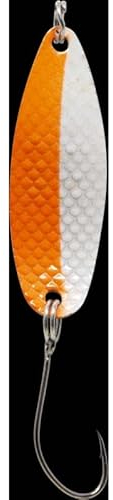FTM Fishing Tackle Max Spoon Hammer 2,4gr. orange-weiß/schwarz grüner Punkt