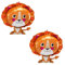Nine San 2 Stück Löwe Luftballons Löwen Folienballon Lion Ballon Kinder Geburtstag Dschungel Tiere Deko