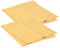 Tek Automotive Budget Economy Range Lot de 2 chiffons de séchage pour voiture en peau de chamois synthétique, 46 x 38 cm, séchage rapide, lavable en machine, idéal pour kit de nettoyage de voiture et