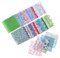 VILLCASE 150 STK Patchworkstoff handgemachtes DIY-Material DIY Stoff zubehör Material zum Nähen DIY-Stoff Beutel Tasche Kleidung Stoff nähen Blumen bedruckter Stoff selber Machen Colorful