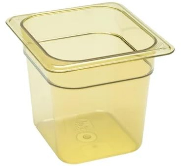 Cambro High Heat Polycarbonate - GN 1/6 150mm | Withstands intense professional oven temperatures for seamless food prep and hot service in busy catering environments.