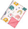 Doudou Komfortdecke Kinderbett zur Aufnahme von Decken Krippe für Kleinkinderbetten neugeborene decken babybettwäsche betthimmel Babydecke Krippendecke Kristallsamt Rosa GREENADSCAPE