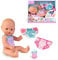Nenuco Macht Kaka, Baby Puppe von 35 cm mit hartem Körper, Das echten braunen Kaka Macht, wenn es Wasser trinkt, Inklusive Flasche und 2 waschbare Windeln, Tag und Nachtwindel, Famosa (NFNB3000)