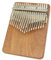 Kalimba Instrument 34-Noten-Daumenklavier, Doppelbereich, Kalimba-Fingerklavier, Einzelplatine Mit Tasche Und Zubehör(Single,3/4)