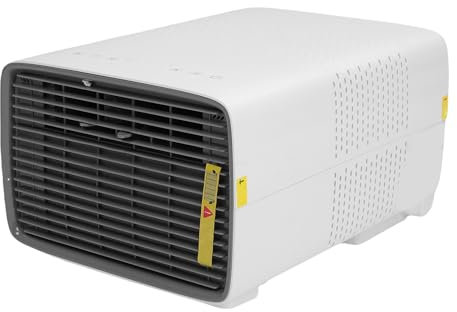 Hztyyier Climatiseur Portable, Chaleur Fraîche à Double Utilisation à Faible Bruit de Climatiseur Compact à Faible Bruit avec Télécommande, pour la Salle D'étude (Plug UE 220V)